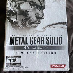 Metal Gear Solid HD Collection Limited Edition PS3 Video Game
